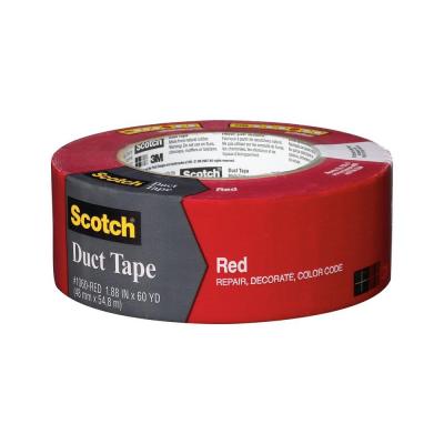 Scotch 1.88 in. x 60 yds. Red Duct Tape